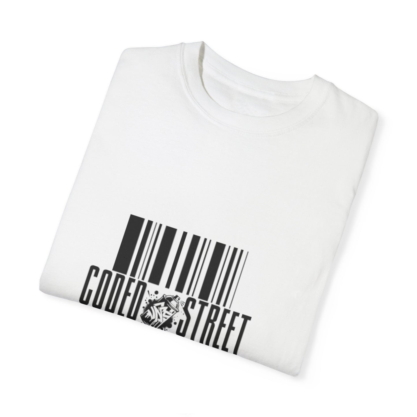 Coded Street Unisex Garment-Dyed T-shirt