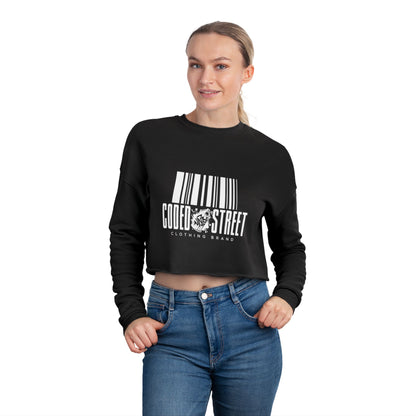 Women's Cropped Sweatshirt by Coded Street