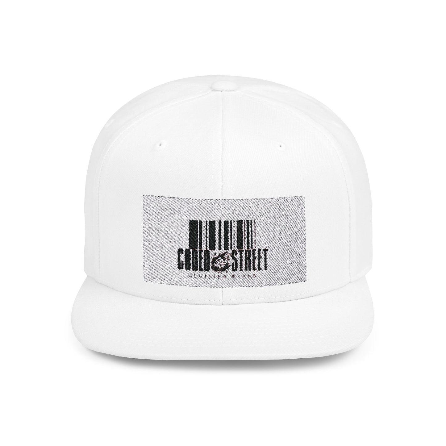 Coded Street Flat Bill Snapback