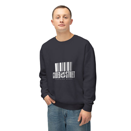 Coded Street Unisex Lightweight Crewneck Sweatshirt