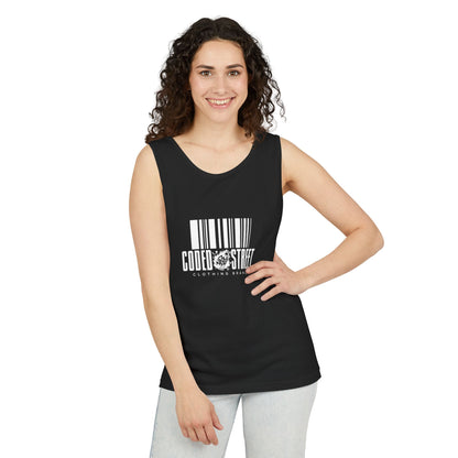 Coded Street Unisex Garment-Dyed Tank Top