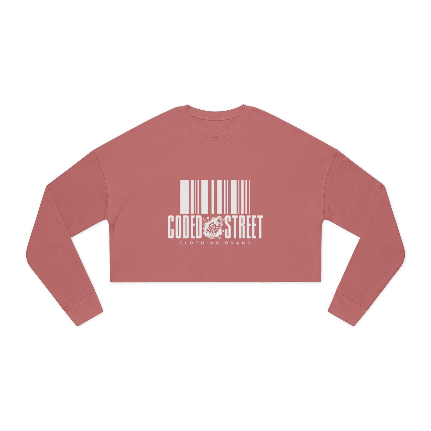 Women's Cropped Sweatshirt by Coded Street