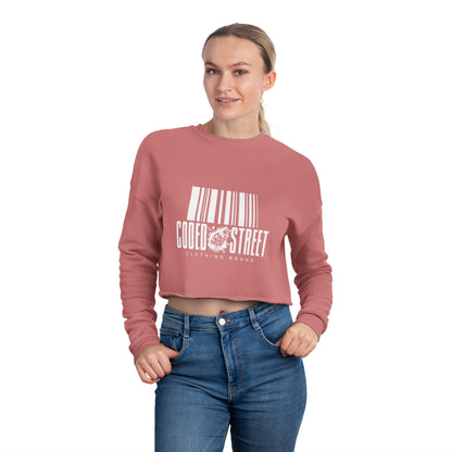 Women's Cropped Sweatshirt by Coded Street